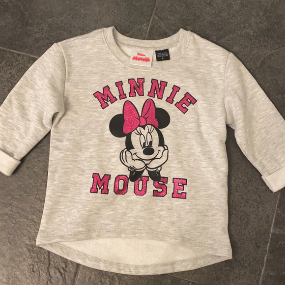 NWOT toddler girl Minnie Mouse sweatshirt - Picture 1 of 4
